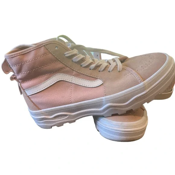 Vans Lace Up Sneaker Unisex M 5.5 W 7 - Picture 4 of 6